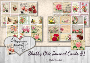 Shabby Chic Journal cards 1 - thumbnail 1