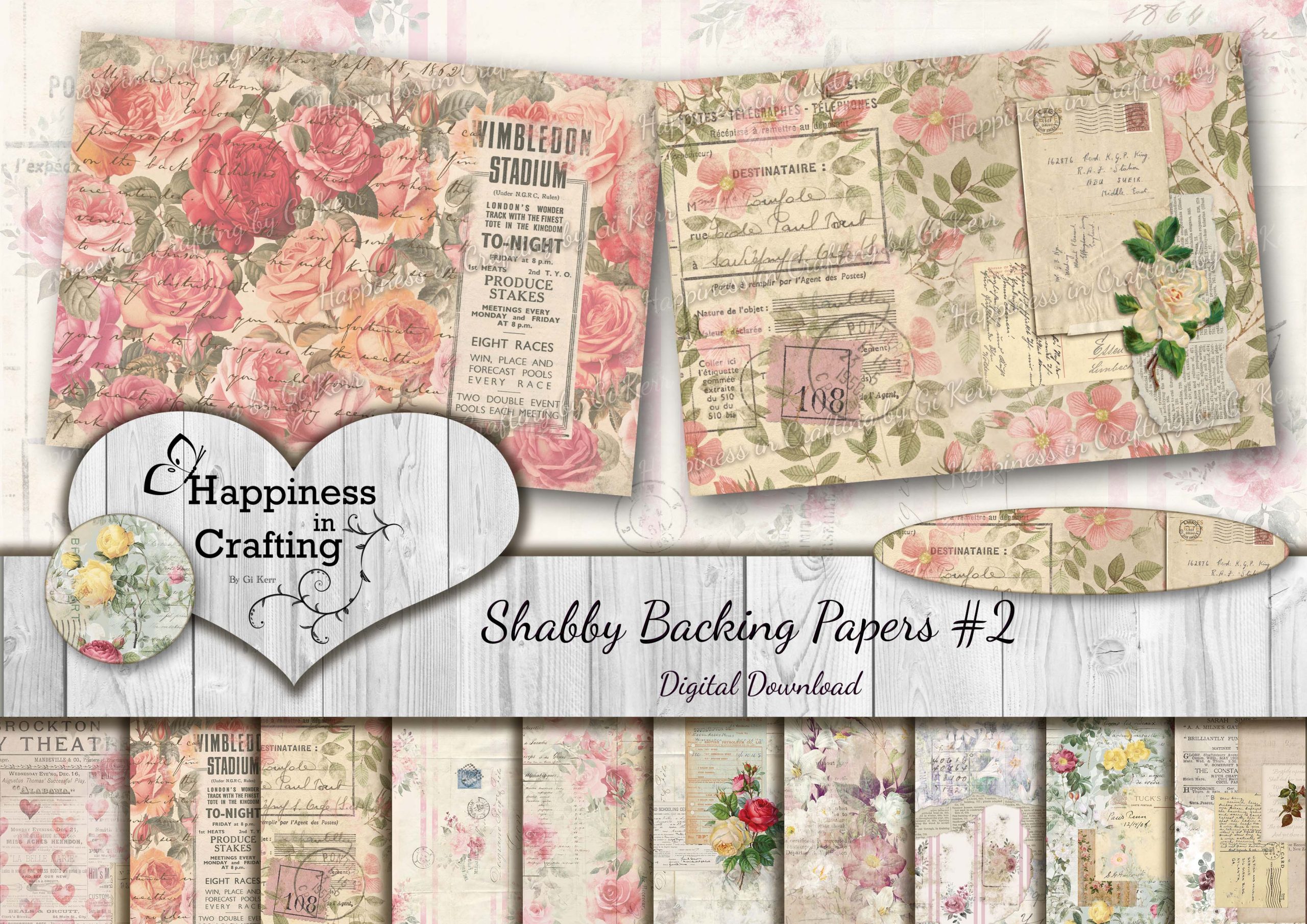 Shabby Backing Papers # 2 - Thumbnail 0 copy